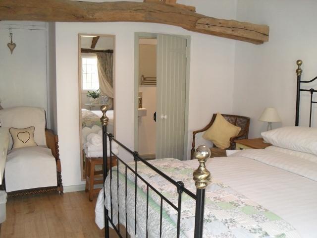 Church Hall Farm Bed And Breakfast Broxted Værelse billede